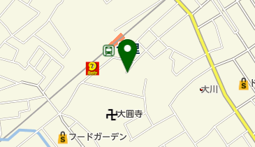 七里駅第2自転車駐車場の地図画像