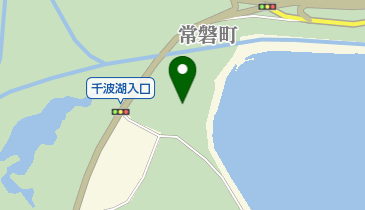 千波湖・桜川レンタサイクルの地図画像