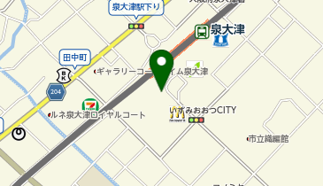 アルザ泉大津駐輪場の地図画像