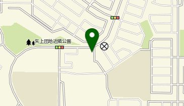 リーザス南千里店舗用駐輪場の地図画像