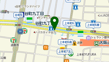 うえほんまちハイハイタウン駐輪場の地図画像