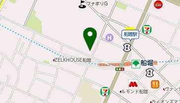 イオンフードスタイル船堀駐輪場の地図画像