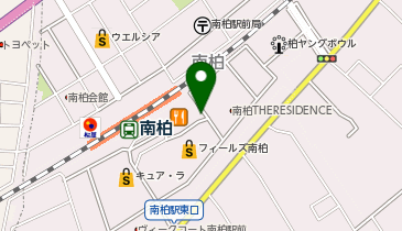 One Park南柏駅東口 バイクパークの地図画像