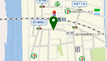 らくだサイクルパーク吉川木売1の地図画像