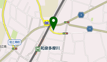 TOHTOサイクルパーク和泉多摩川の地図画像