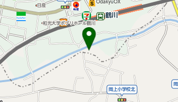 タマパーク鶴川駅前駐輪場の地図画像