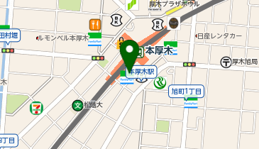 タマパーク厚木旭町駐輪場の地図画像