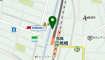 エーパーク馬橋駅前駐輪場の地図画像