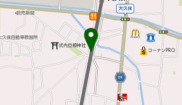 Pat大久保駅第5駐輪場の地図画像