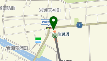 岩瀬浜駅自転車駐車場の地図画像
