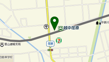 越中荏原駅自転車駐車場の地図画像