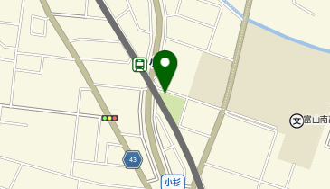 小杉駅自転車駐車場の地図画像