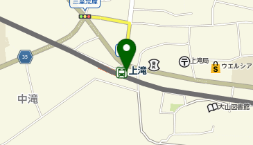 上滝駅駐輪場の地図画像