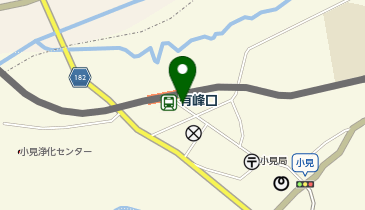 有峰口駅駐輪場の地図画像