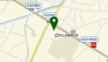呉羽バス停サイクル&バスライド専用駐輪場の地図画像