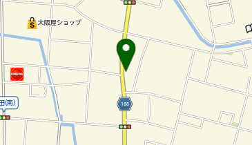 赤田バス停サイクル&バスライド専用駐輪場の地図画像