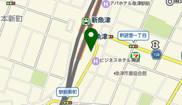 魚津駅南側自転車等駐車場の地図画像