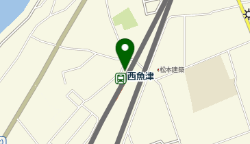 地鉄西魚津駅自転車等駐車場の地図画像