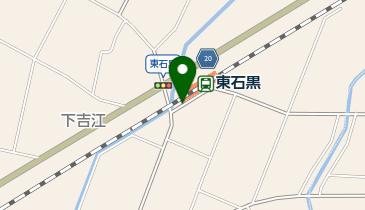 東石黒駅前駐輪場の地図画像