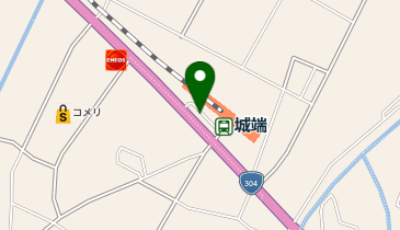 城端駅前駐輪場の地図画像