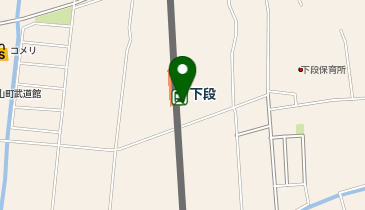 下段駅前駐輪場の地図画像