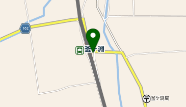 釜ヶ淵駅前駐輪場の地図画像