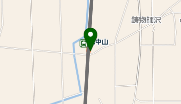 沢中山駅前駐輪場の地図画像