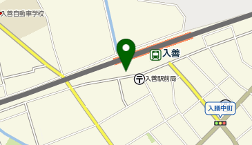 入善町営西口自転車駐車場の地図画像