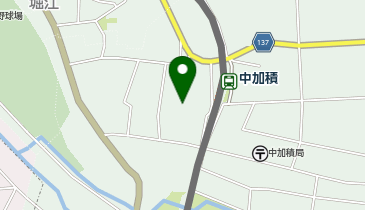 中加積駐輪場の地図画像