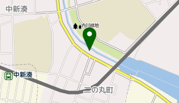 中新湊駅自転車駐輪場の地図画像