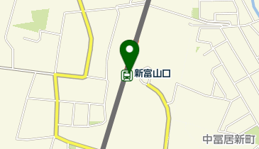 新富山口駅西口広場駐輪場の地図画像
