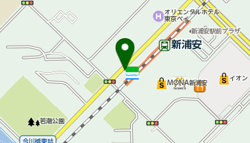 新浦安駅第1自転車駐車場の地図画像