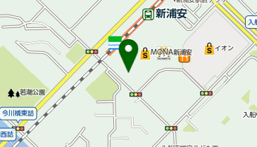 新浦安駅第5自転車駐車場の地図画像