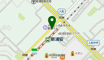 新浦安駅第11自転車駐車場の地図画像