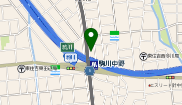 パーク駒川中野の地図画像