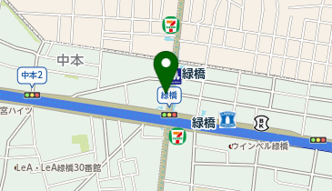 パーク緑橋の地図画像