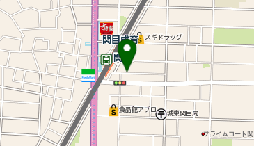 パーク関目の地図画像