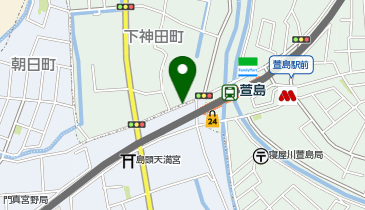 パーク萱島WESTの地図画像
