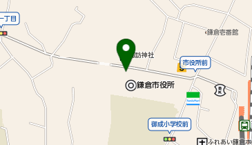 エイブルパーキング 鎌倉市役所本庁舎駐輪場の地図画像