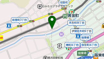 京急黄金町駅前第2駐輪場の地図画像