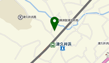 京急津久井浜駐輪場の地図画像
