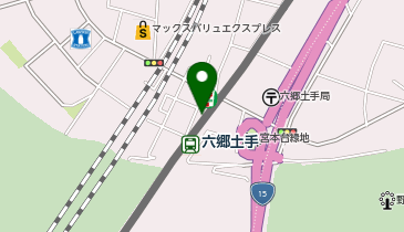 六郷土手駐輪場の地図画像