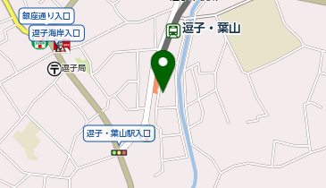 新逗子駐輪場の地図画像