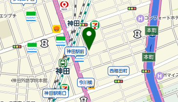 ウエストパーキング神田鍛冶町の地図画像