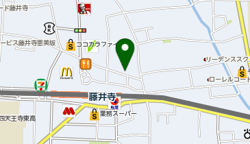 ショウワパーク藤井寺駅前駐輪場の地図画像