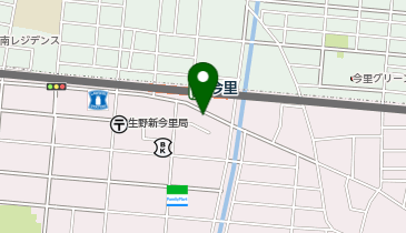 ショウワパーク近鉄今里駅前駐輪場(ネコの目システム)の地図画像