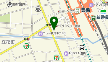 NPC24H豊橋駅前パーキングの地図画像