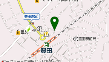 アップルパーク豊田駅前駐輪場第1の地図画像