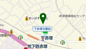 アップルパーク下赤塚駅前駐輪場第1の地図画像