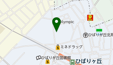 アップルパークひばりが丘駅前駐輪場第1の地図画像